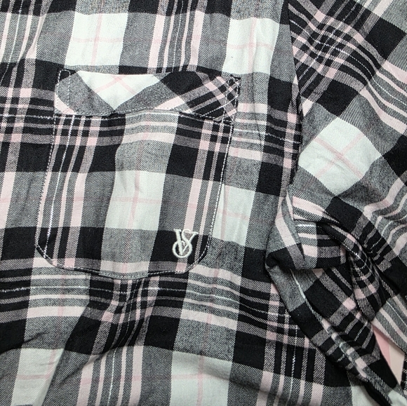Black and White Plaid Shirt - Picture 4 of 5